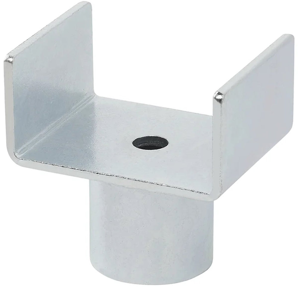 Proplus adapter voor potkrik - ø27mm - staal - zilver