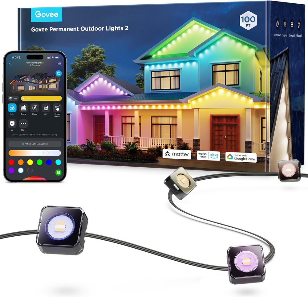 Govee Permanente Buitenverlichting 2 (30 m)