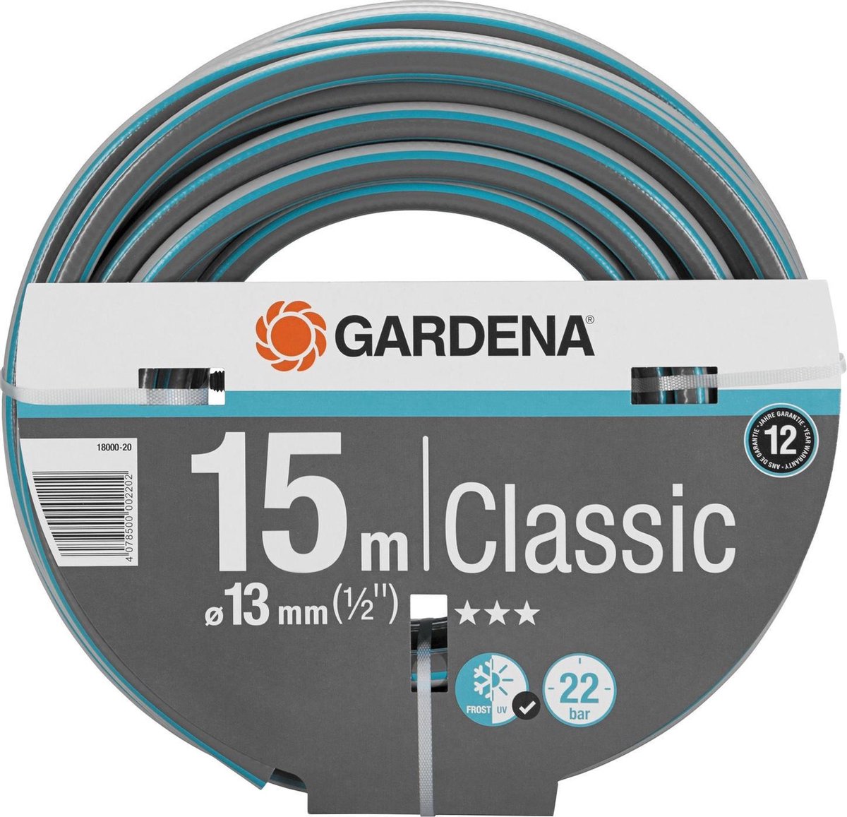 Gardena classic tuinslang 1 2-13mm - 15 meter