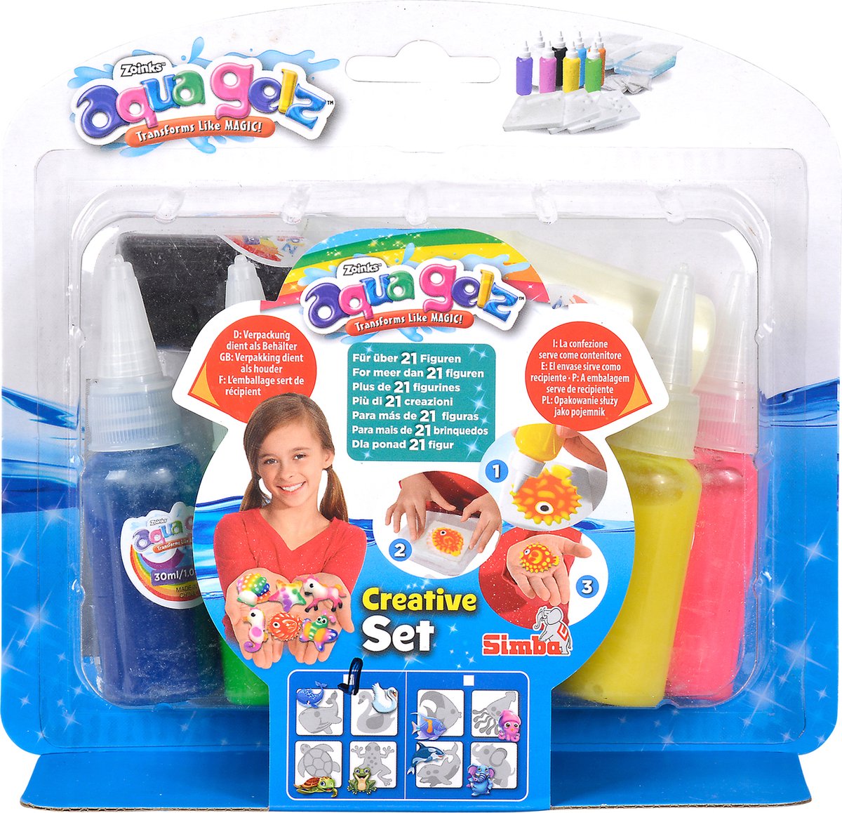 Aqua Gelz Creatieve Set, 16dlg.