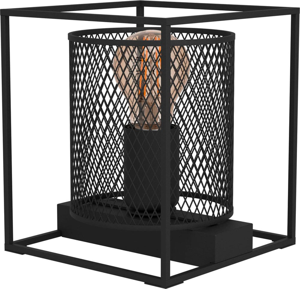 Eglo catterick tafellamp - e27 - 16,5 cm - zwart