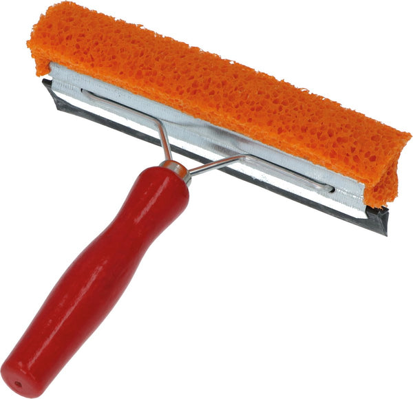 raamtrekker 14 cm met houten steel