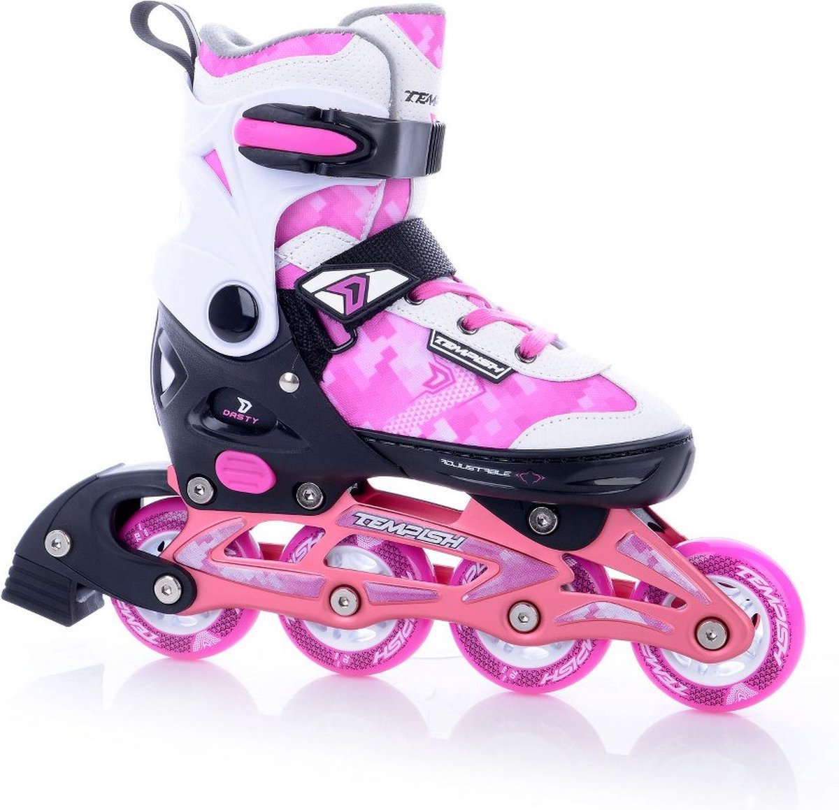 Inlineskates Dasty 82A softboot roze maat 37-40