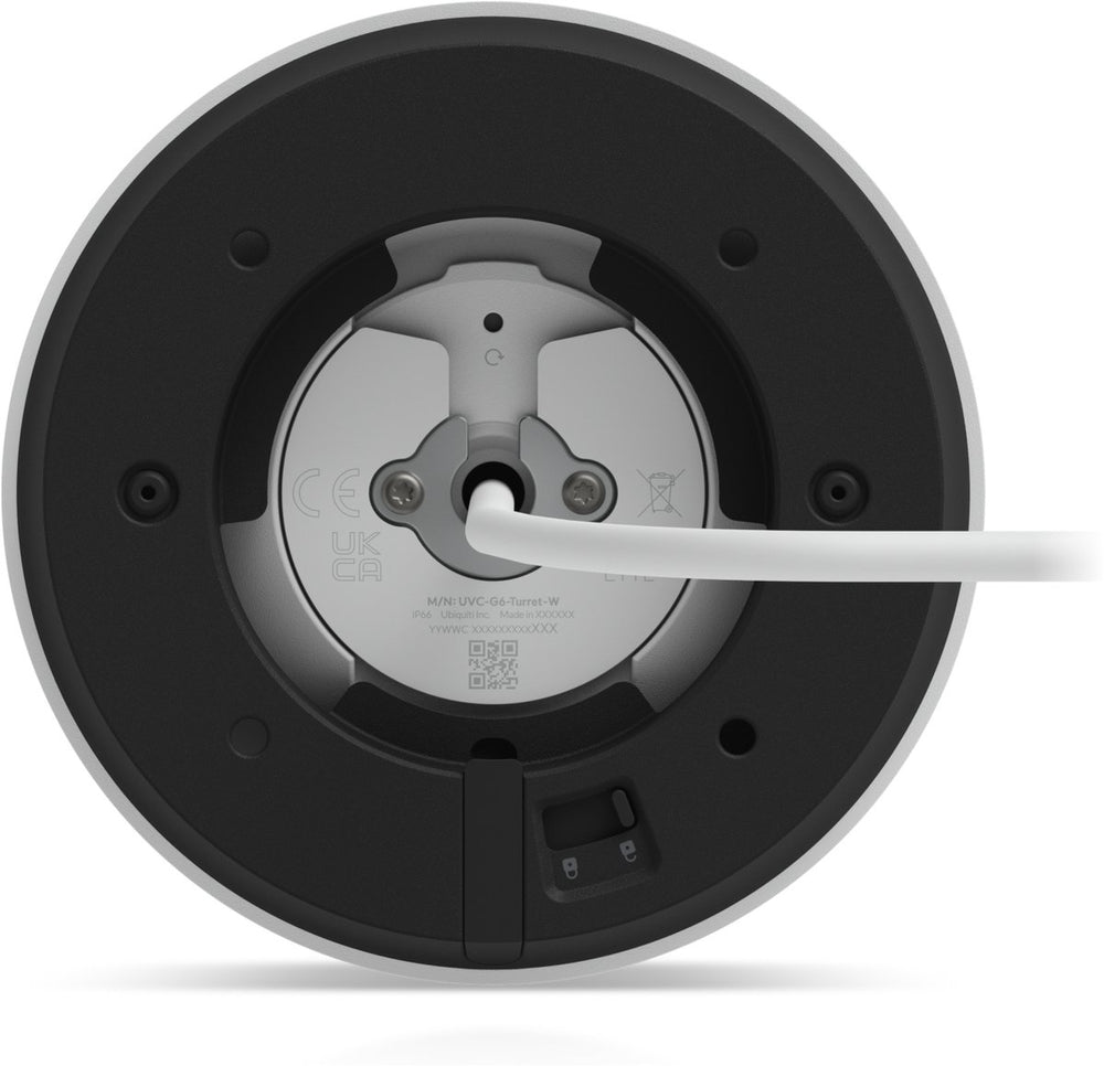 Ubiquiti unifi uvc-g6-turret-w - ip beveiligingscamera - 8mp resolutie - weerbestendig - poe