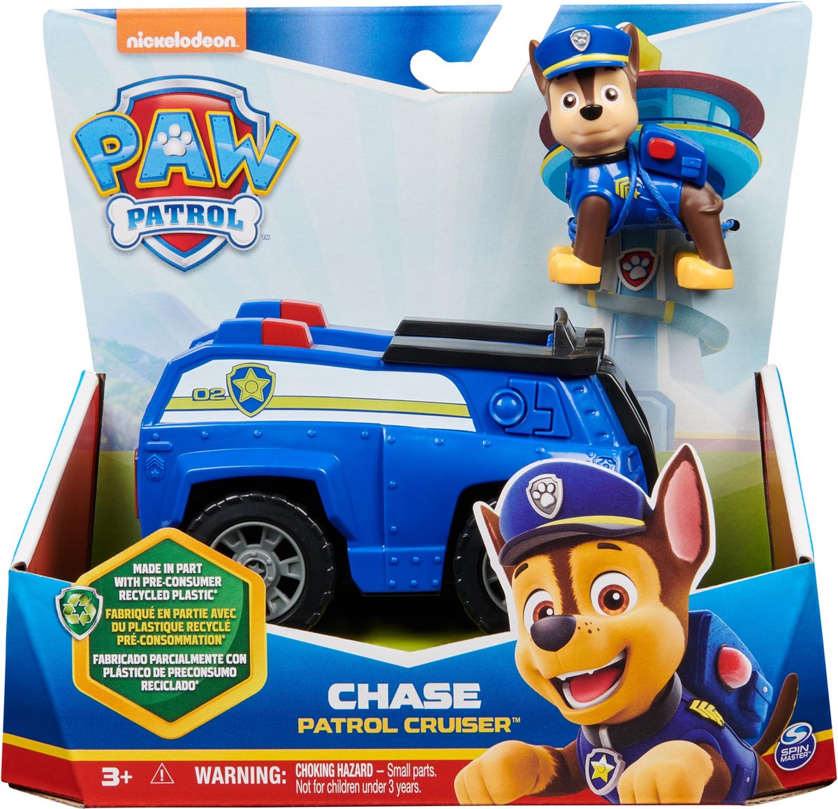 Spinmaster Paw Patrol basisvoertuigachtervolging