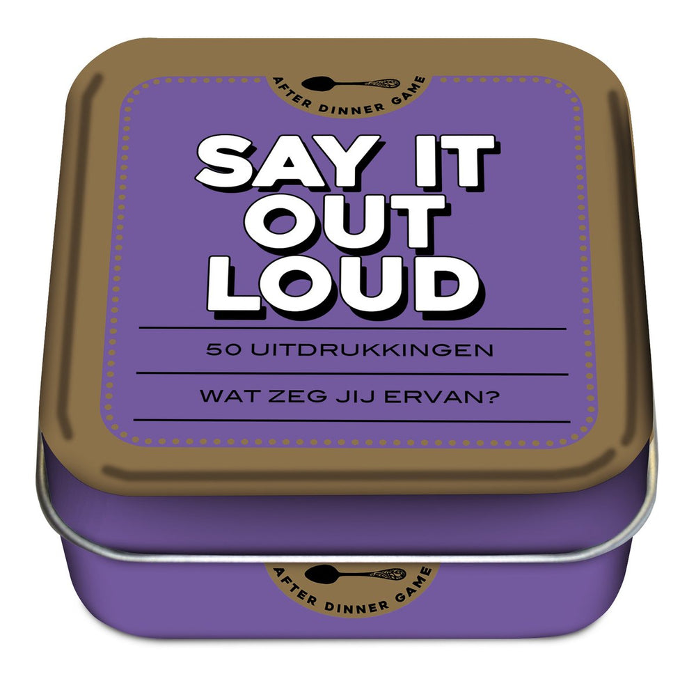 Imagebooks after dinner games - say it out loud