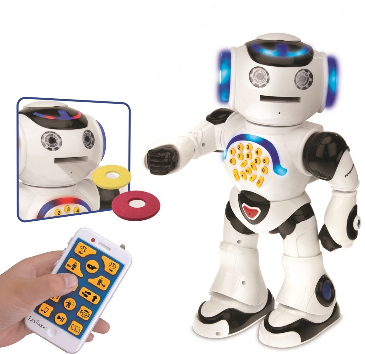Lexibook powerman® interactieve robot om te leren en spelen incl. afstandsbediening (dutch)