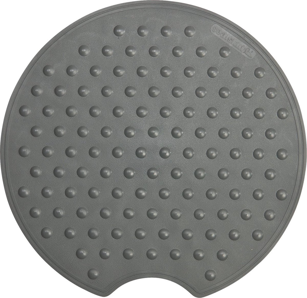 Sealskin rotondo - antislipmat - 55 cm - rubber - antraciet