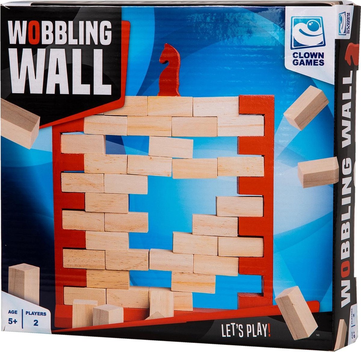 Clown games wobbling wall