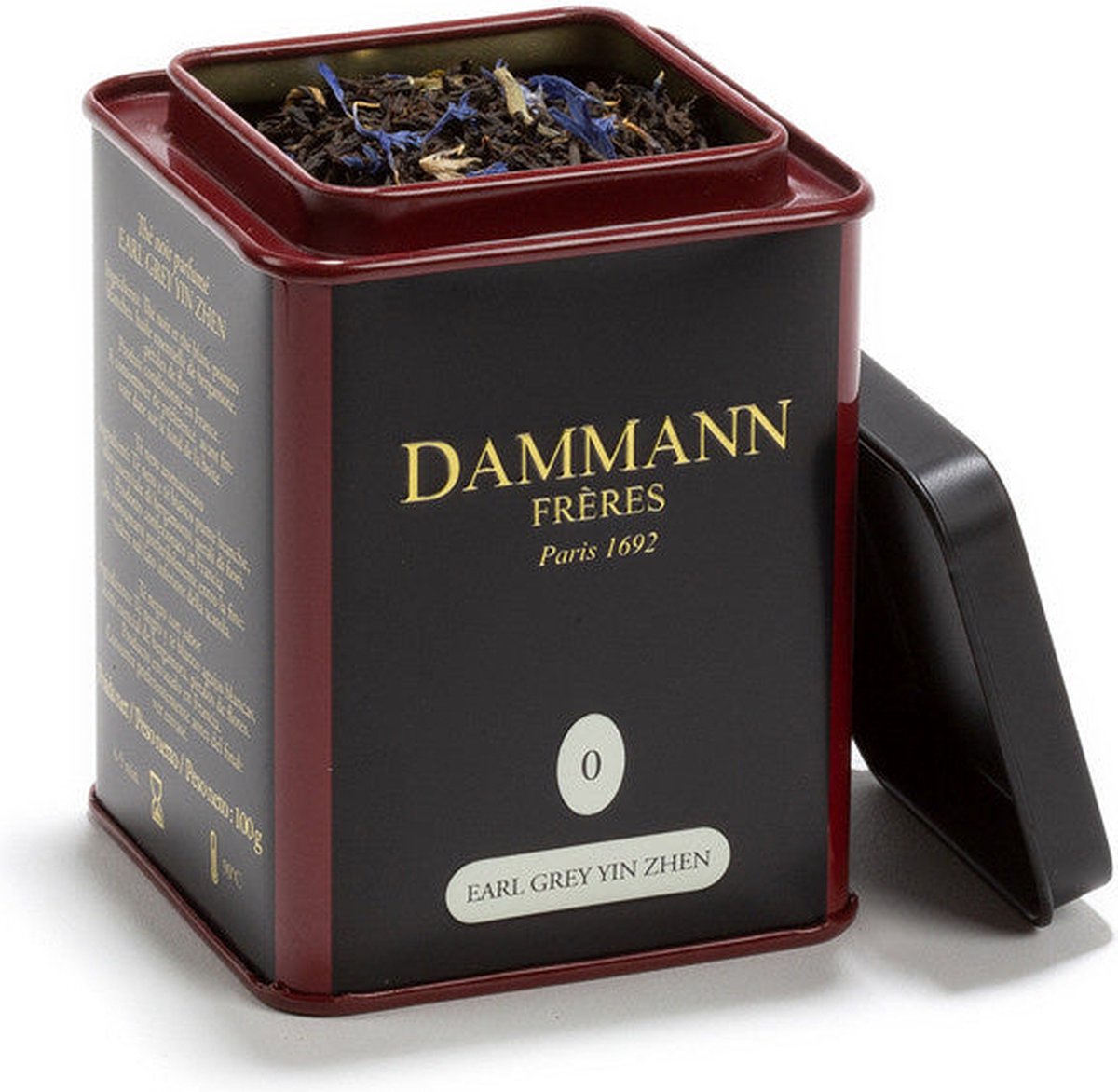 Dammann frères earl grey yin zhen - losse zwarte thee met bergamot - 100 gram