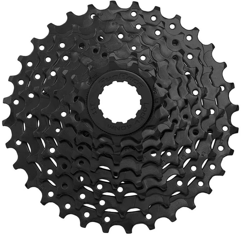 Sunrace cassette cassette csm55 8-speed casette 11-34t black