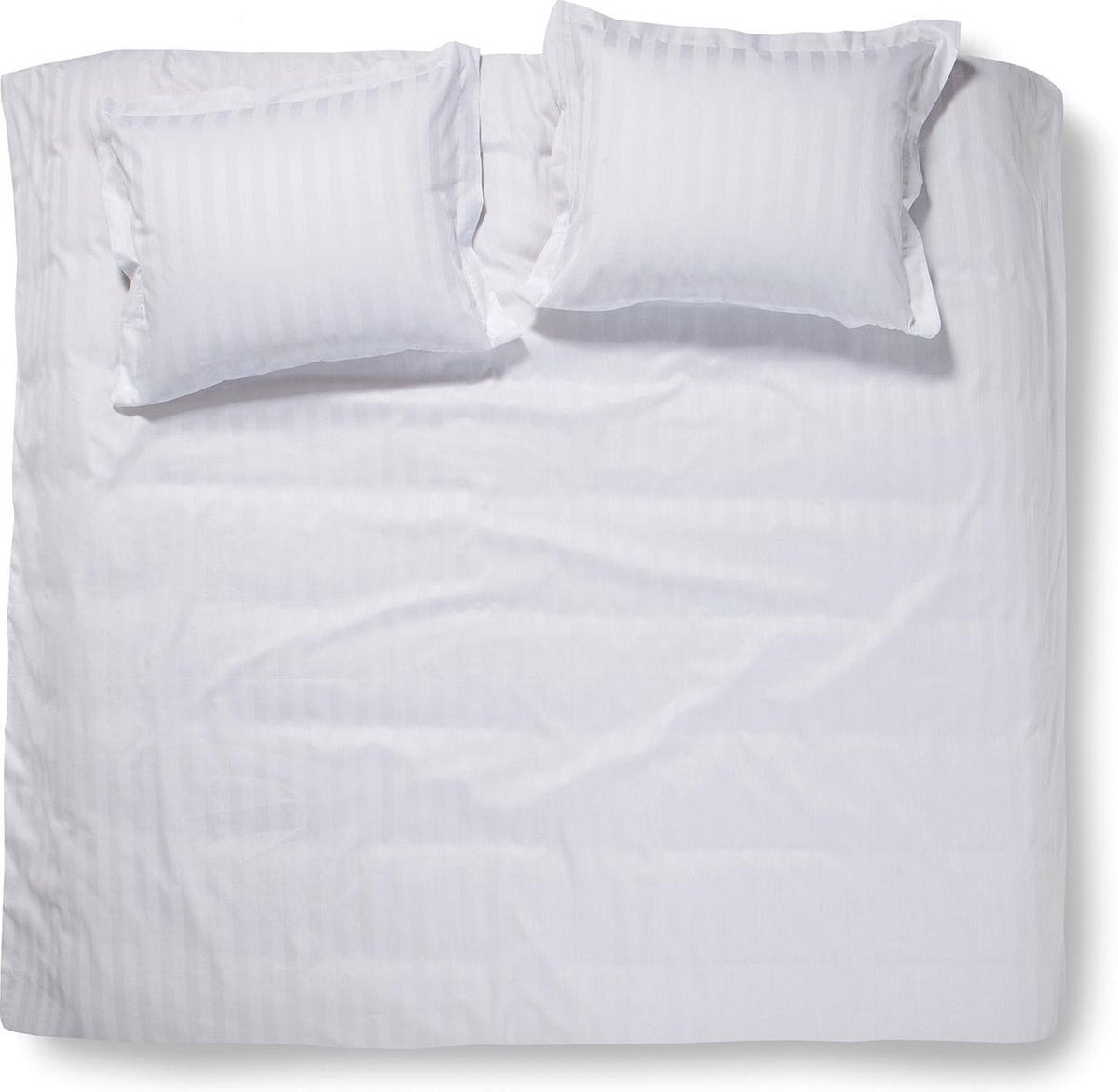 Damai linea - dekbedovertrek - tweepersoons - 200 x 200 220 cm - wit