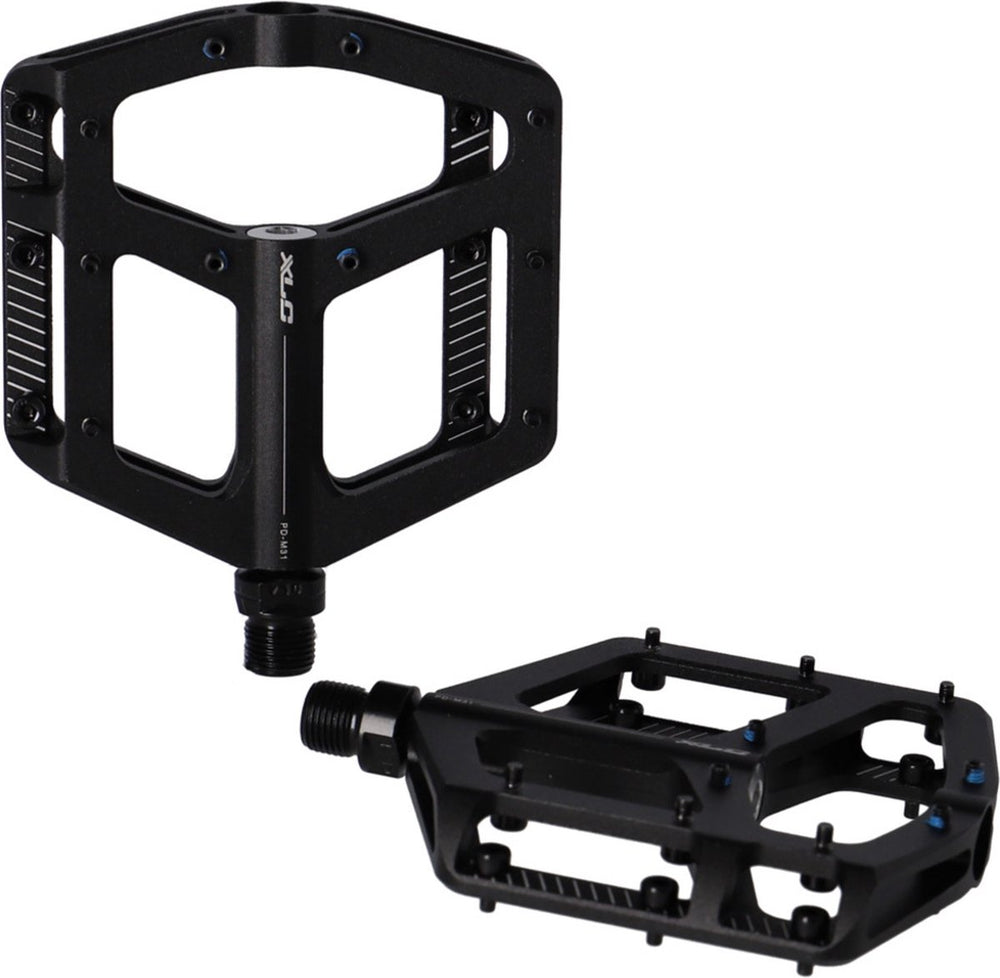 Xlc platform pd-m31 fietspedalen - atb - aluminium - zwart