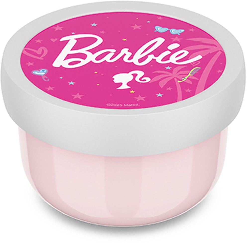 Mepal fruitbox campus - 300 ml - inclusief fruitvorkje - sluit goed af - snackdoosje - barbie