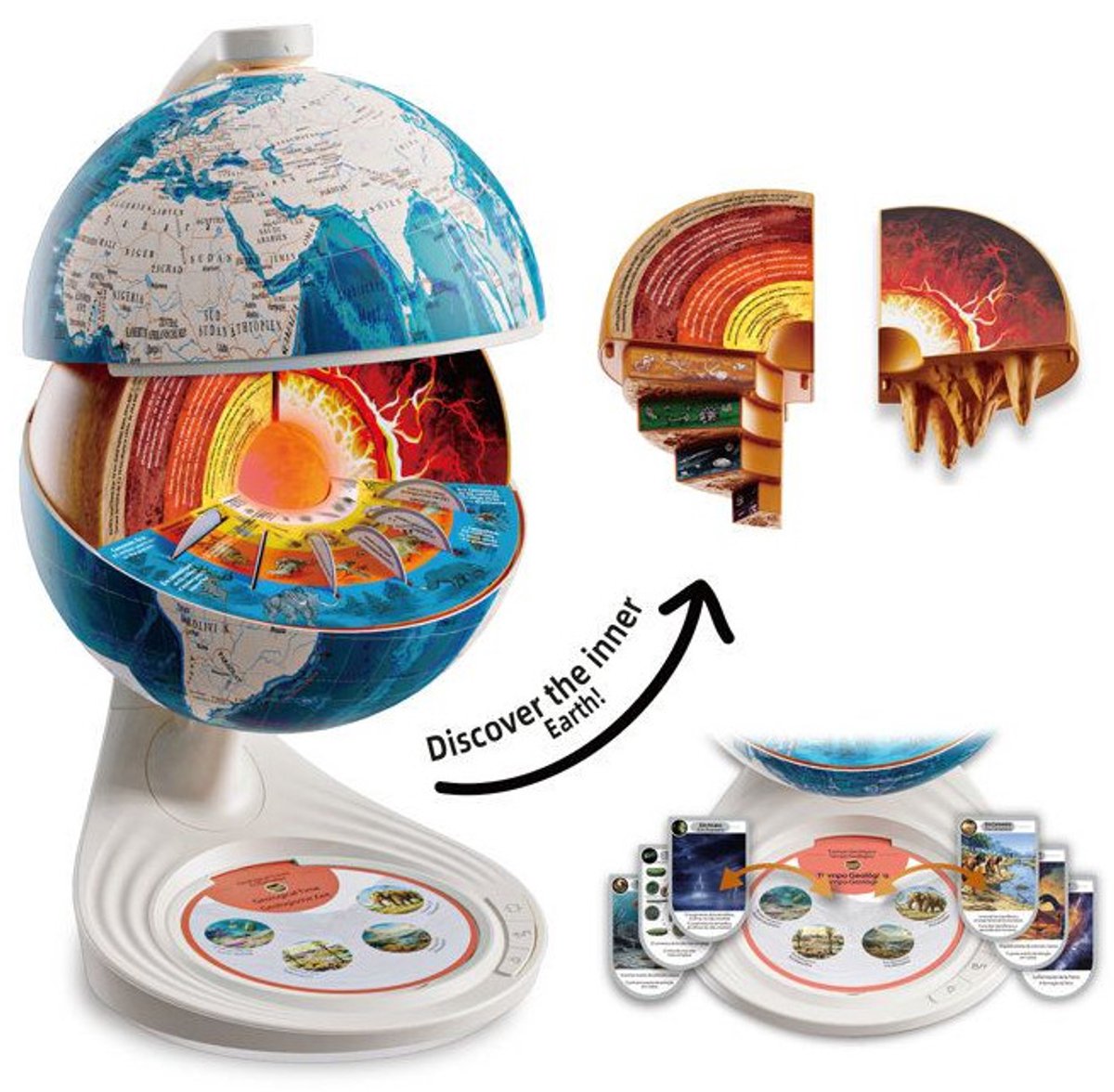 Canal toys geocentric exploration learning globe
