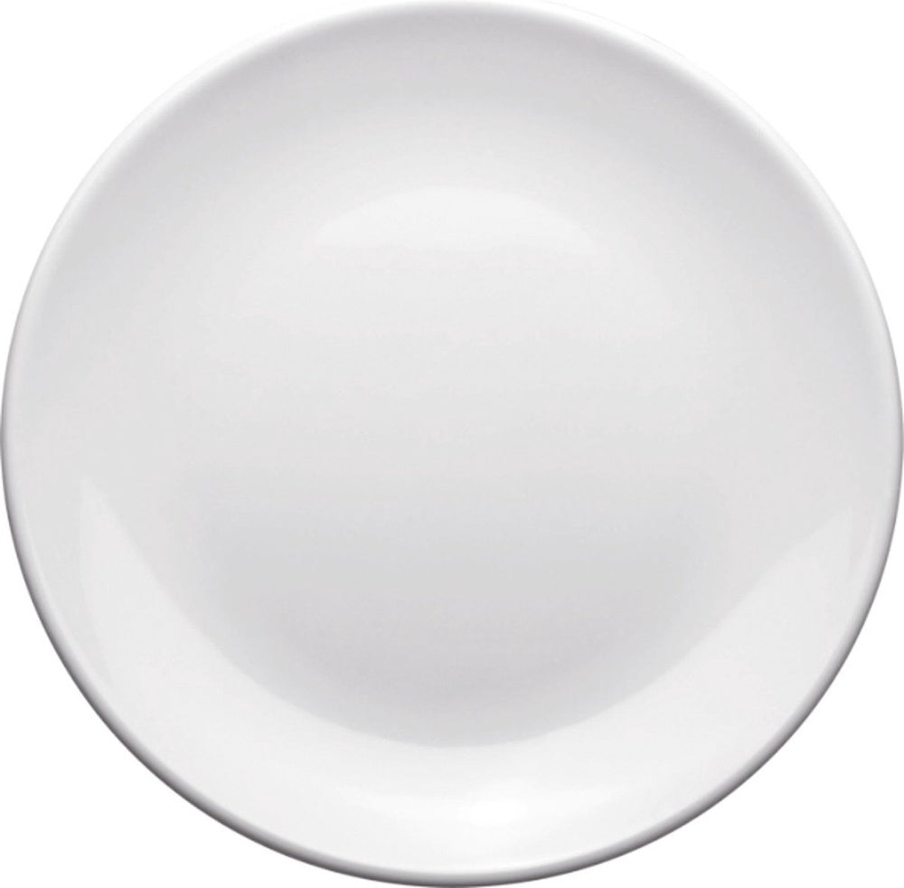 Seco bord - 18 cm - melamine wit - doos a 6 stuks - se-rd-b002