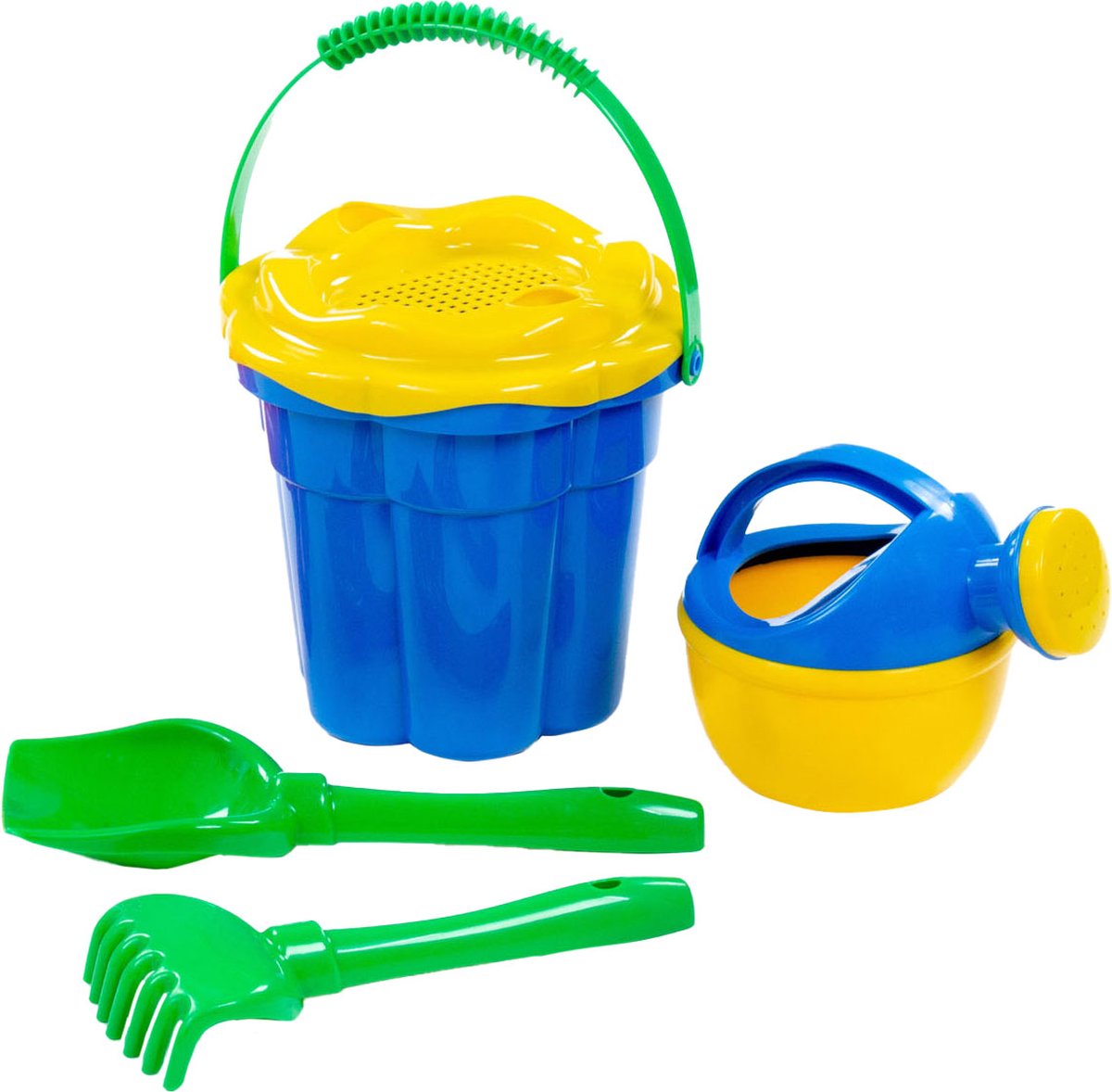 Cavallino classic bucket set blue, 5-piece.