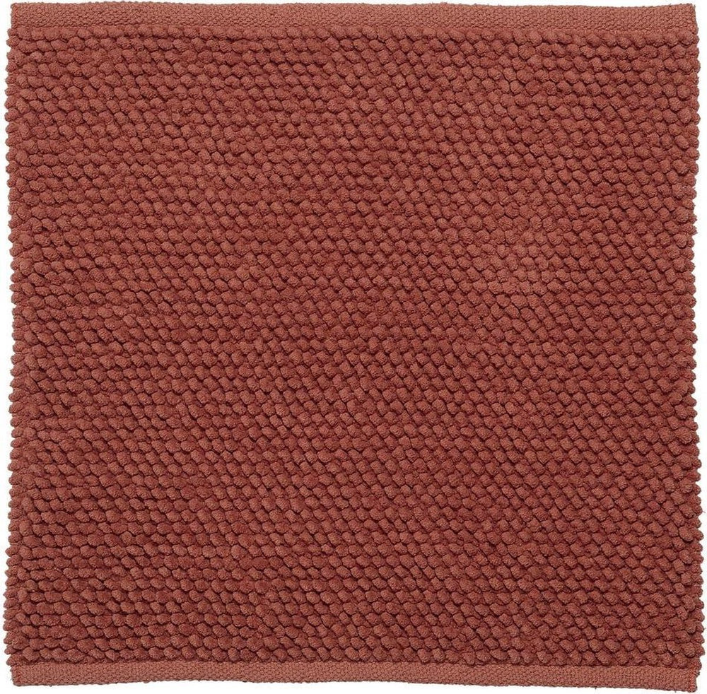 Sealskin - delhi badmat 60x60 cm - katoen - donkerroze