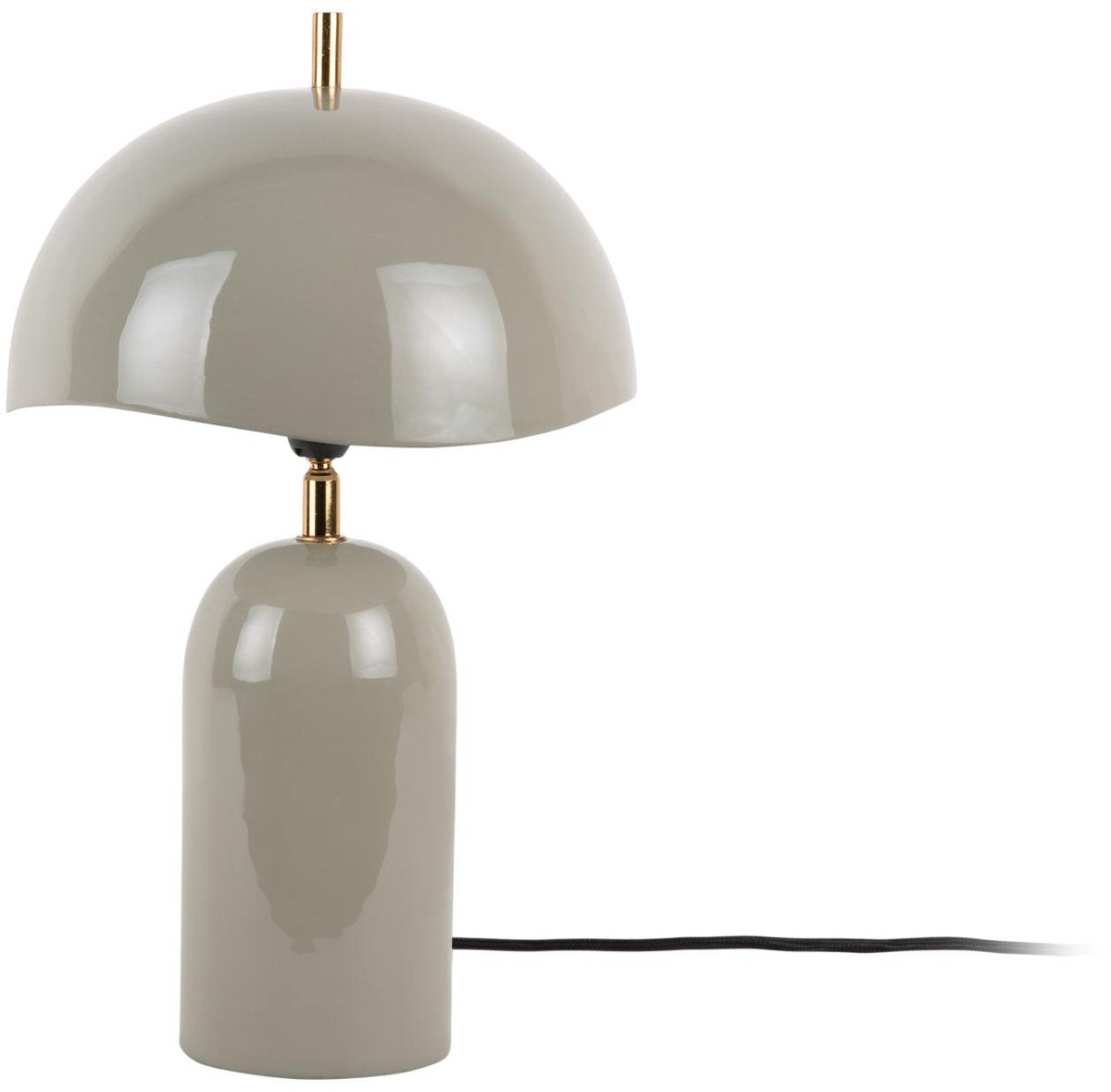 Leitmotiv tafellamp querido - donkergrijs - ø25cm - scandinavisch