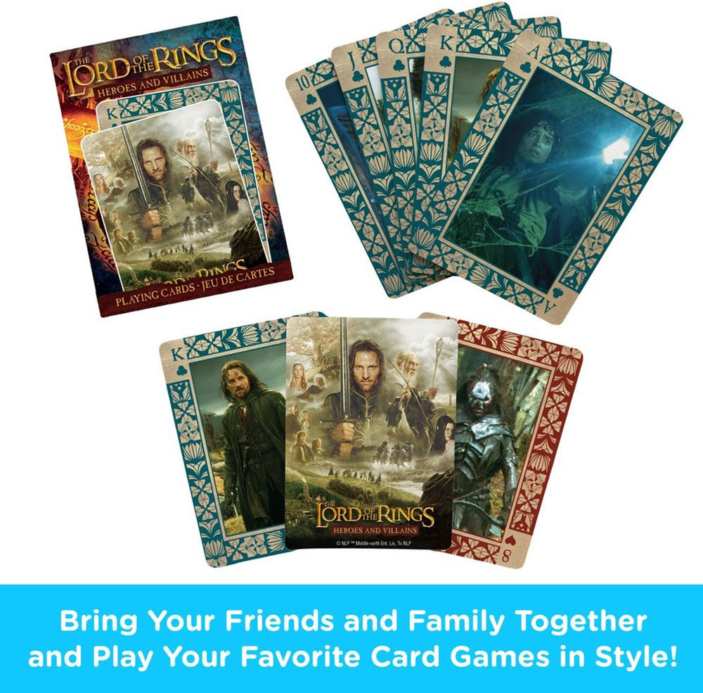 Lord of the rings speelkaarten heroes and villains