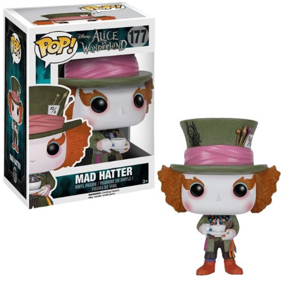 Funko pop! disney: alice in wonderland - mad hatter #177