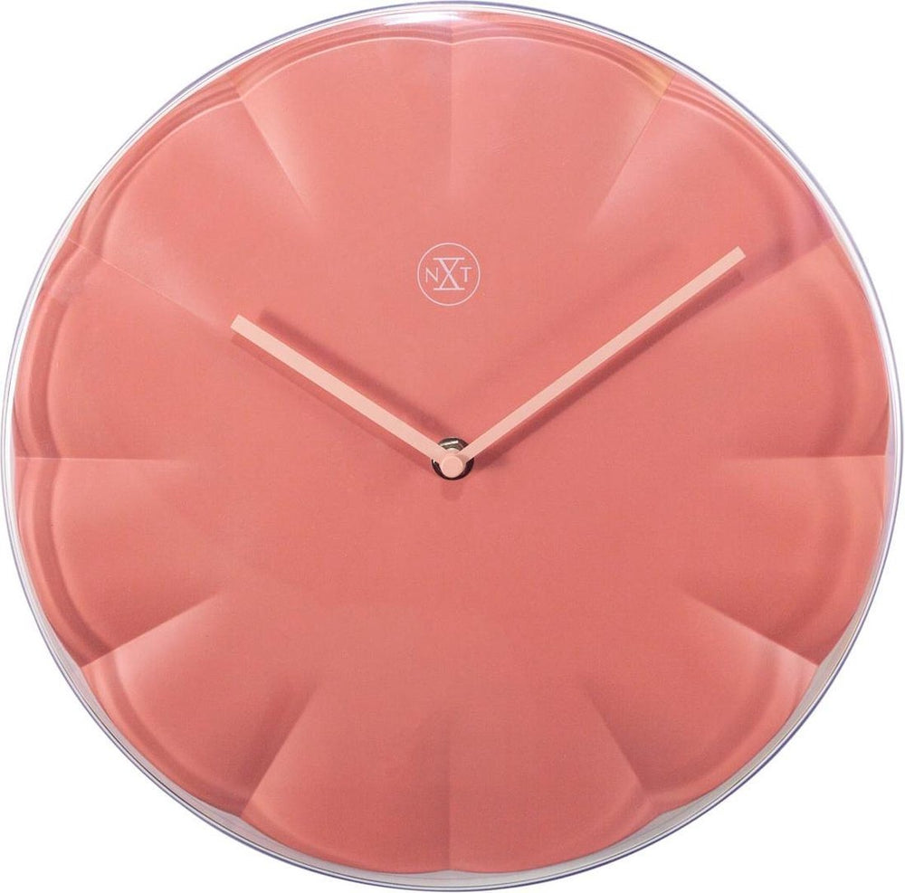 Nextime nxt sweet – wandklok – 20 cm – plastic – rood – stil