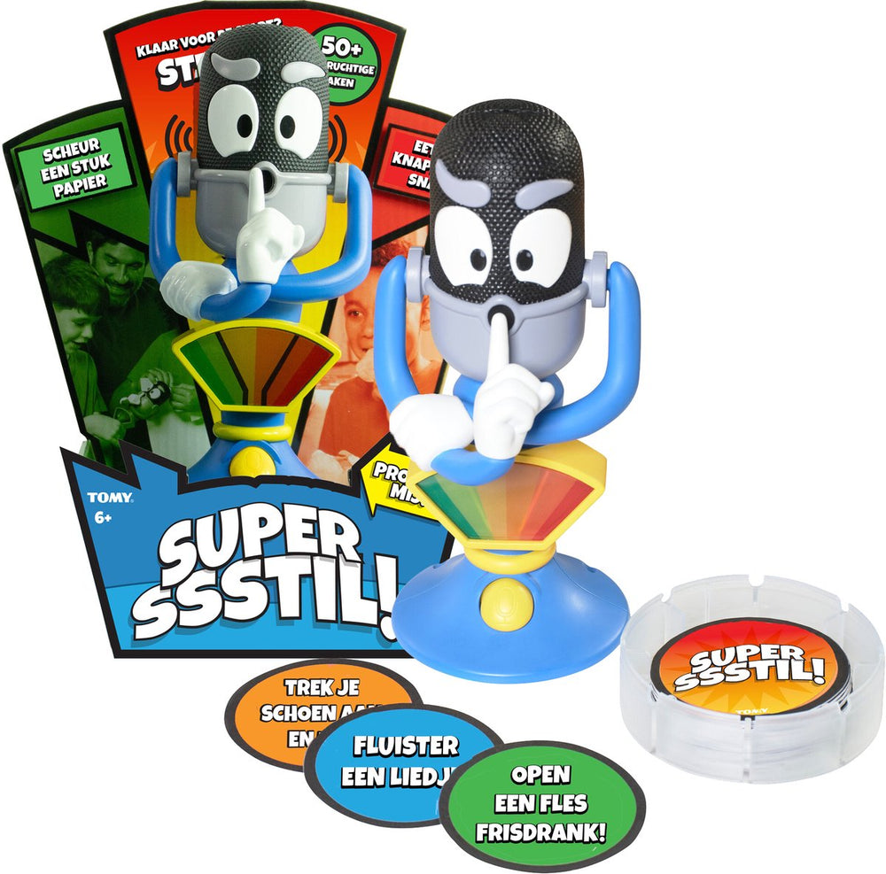 Tomy super ssstil! - spannend actiespel voor de hele familie