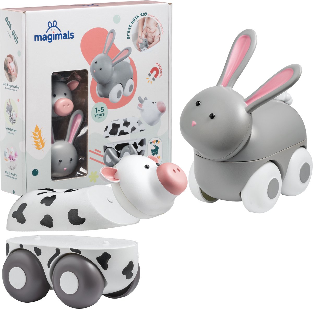 Magimals wheely farm box - 6dlg.