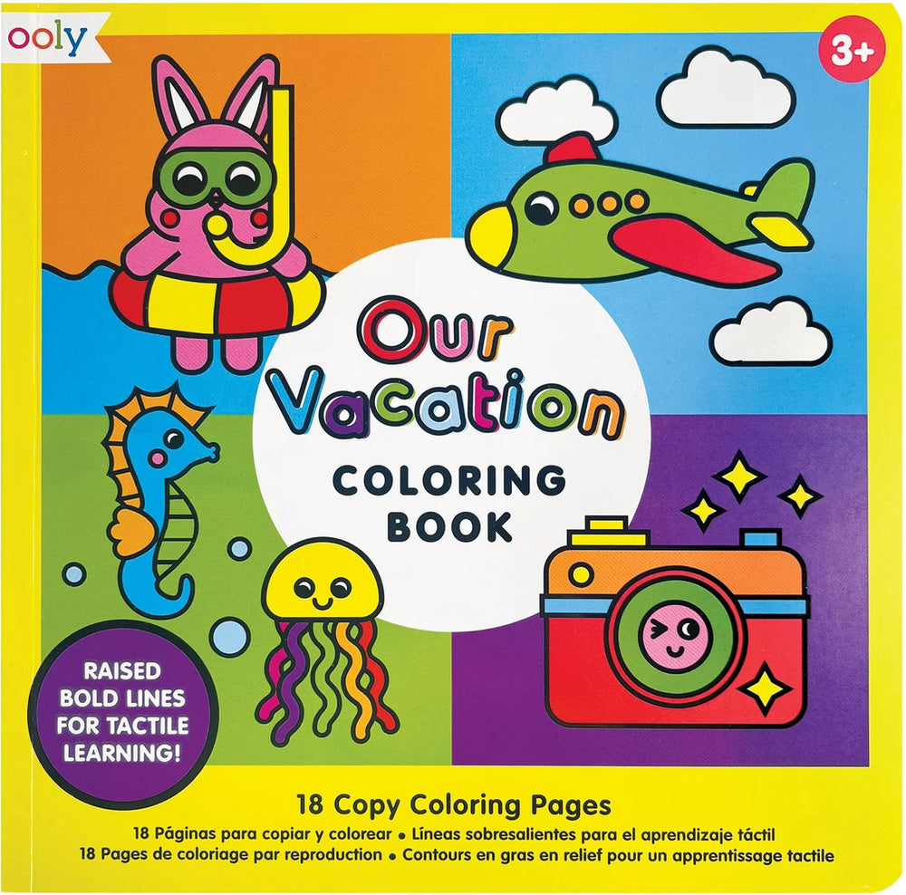 Ooly - our vacation - kopie kleurboek