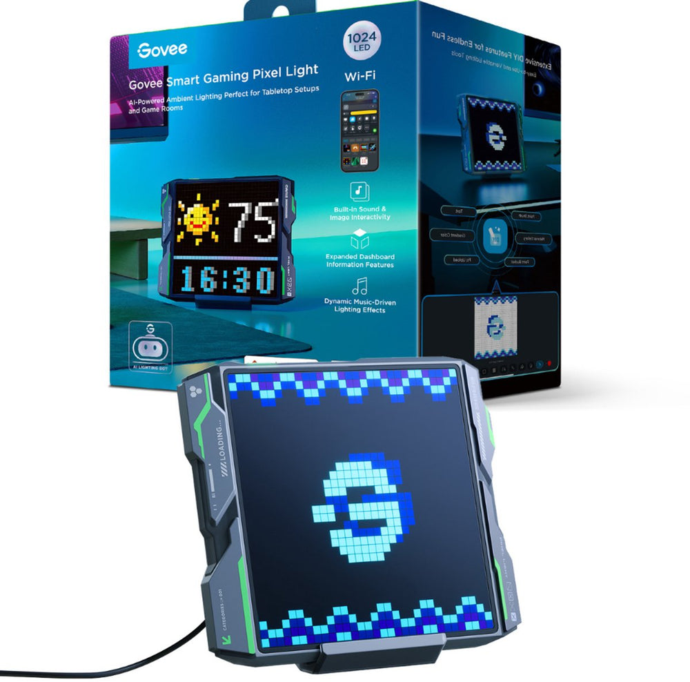 Govee pixel light matter ai pixel display - gaming pixel art