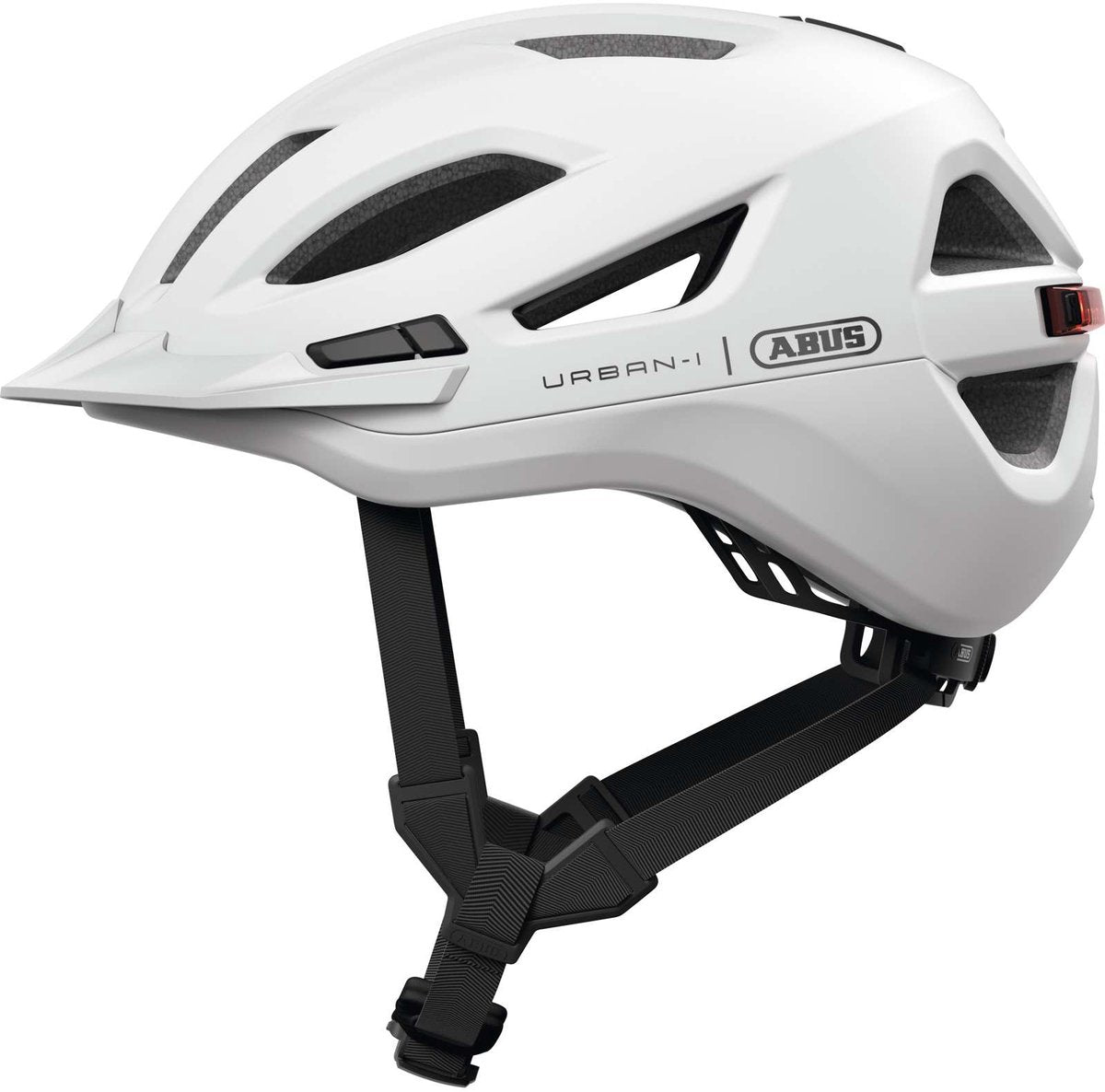 Abus fietshelm urban-i 4.0 ace polar white xl - 60-64 cm - wit - geschikt voor gebruik op elektrische fietsen - stadsfietsen - 320 g