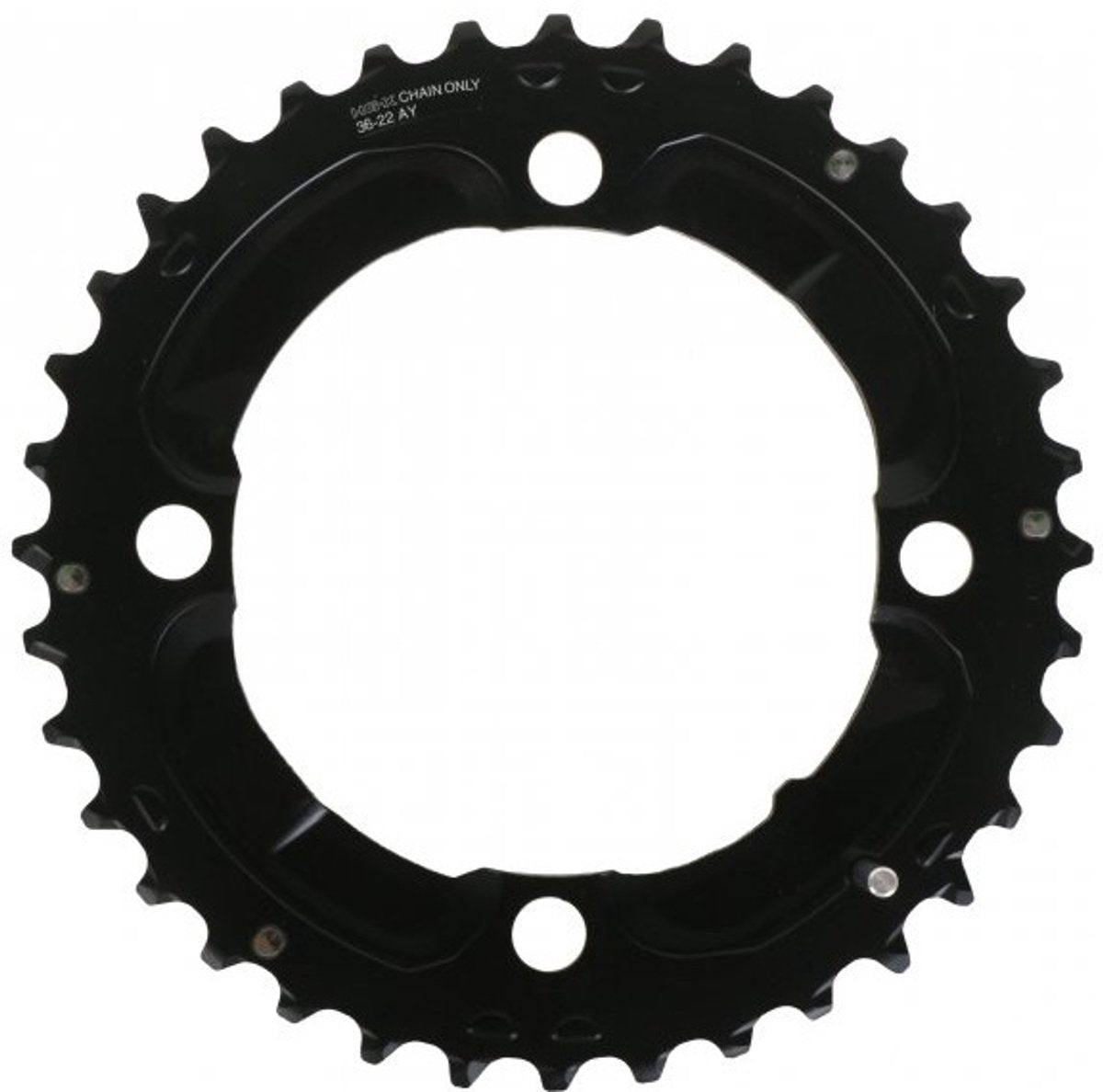 Shimano kettingblad Deore 10V 36T Y1RP98070 M617 zwart