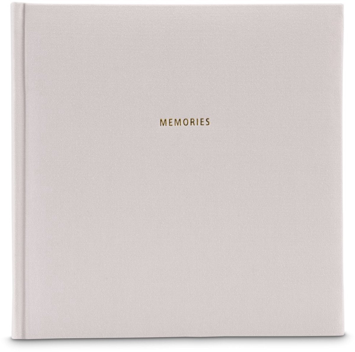 Hama album xl memories, 30x30 cm, 50 zwarte pagina's, grijs