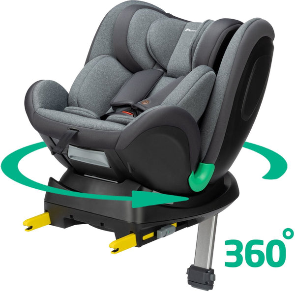 Bebeconfort evolvefix plus i-size - autostoeltje - tinted graphite - vanaf de geboorte tot 12 jaar