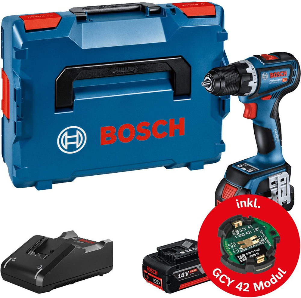Bosch gsr 18v-90 c - accuschroefboormachine - 2x 18v 5.0ah accu's