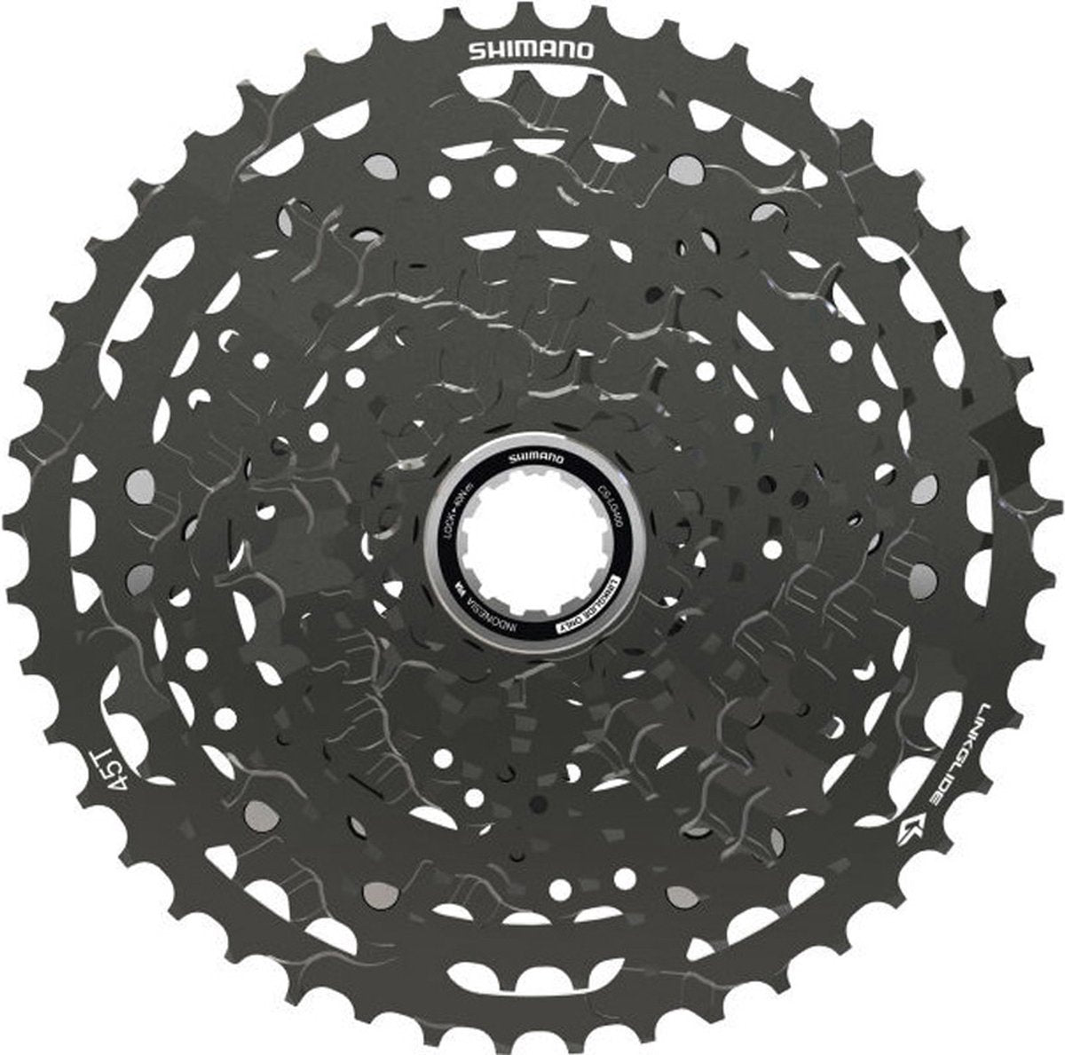Shimano cassette cues 11v 11-45t cs-lg400 zwart