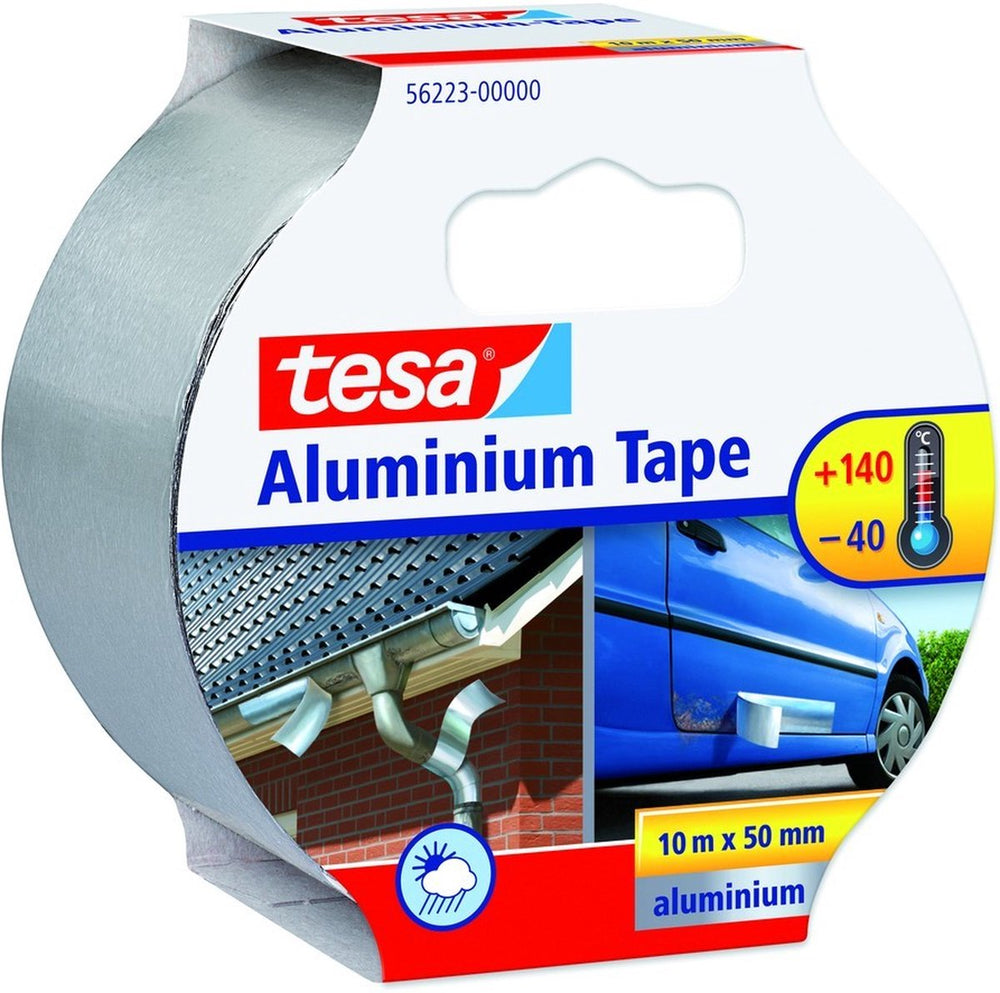 Tesa 56223-00000-11 aluminium tape zilver (l x b) 10 m x 50 mm 1 stuk(s)