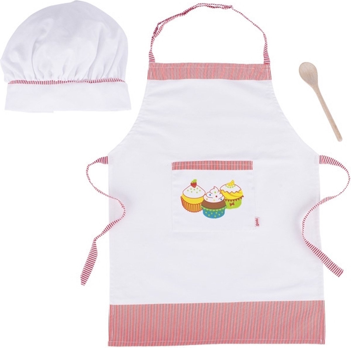 Goki keuken kookset, 3dlg.