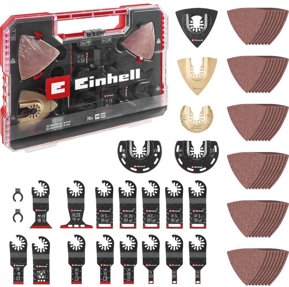 Einhell multitoolset - 70-delig - xxl-case