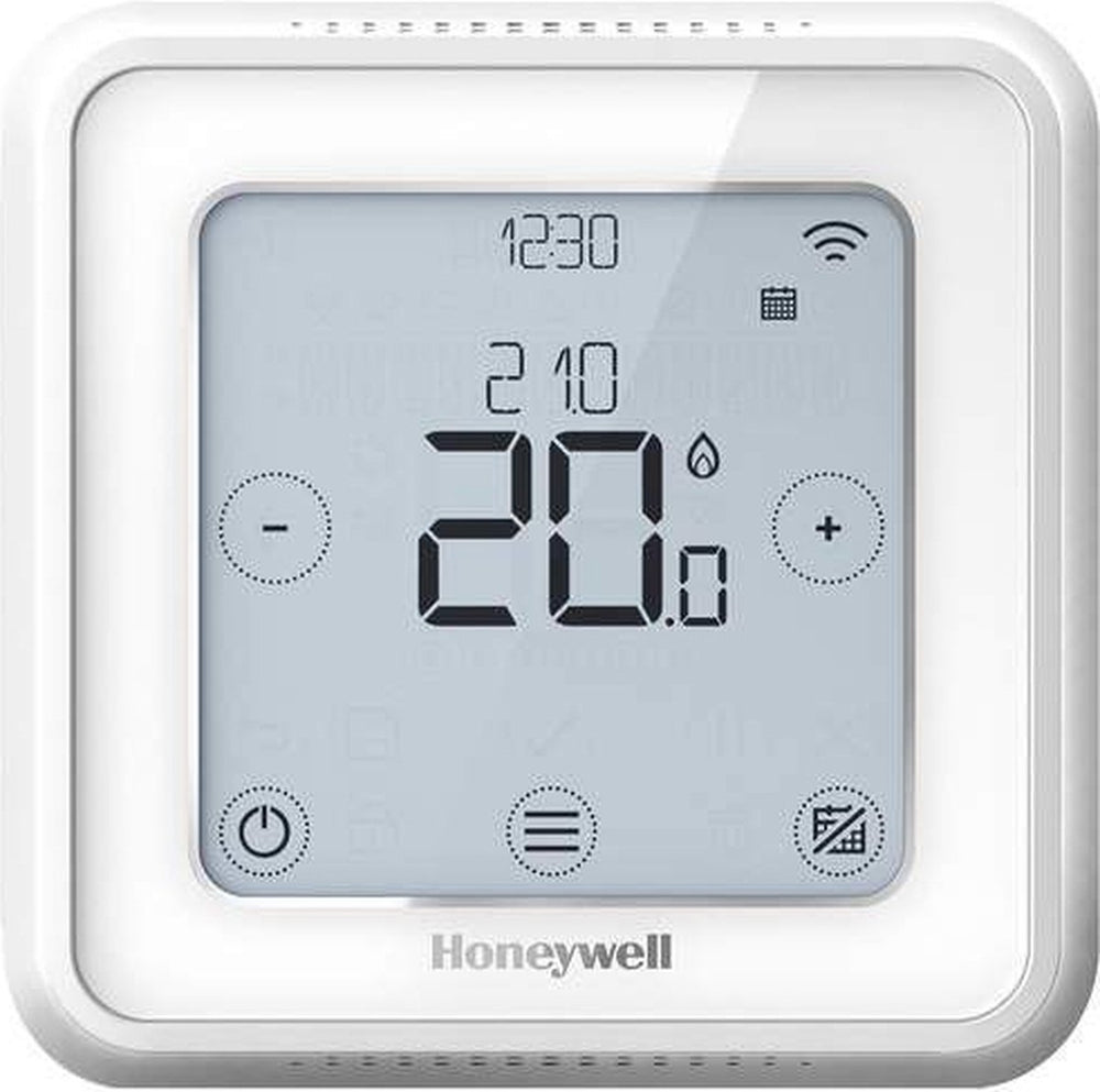 Honeywell lyric t6 slimme thermostaat wit - bedraad