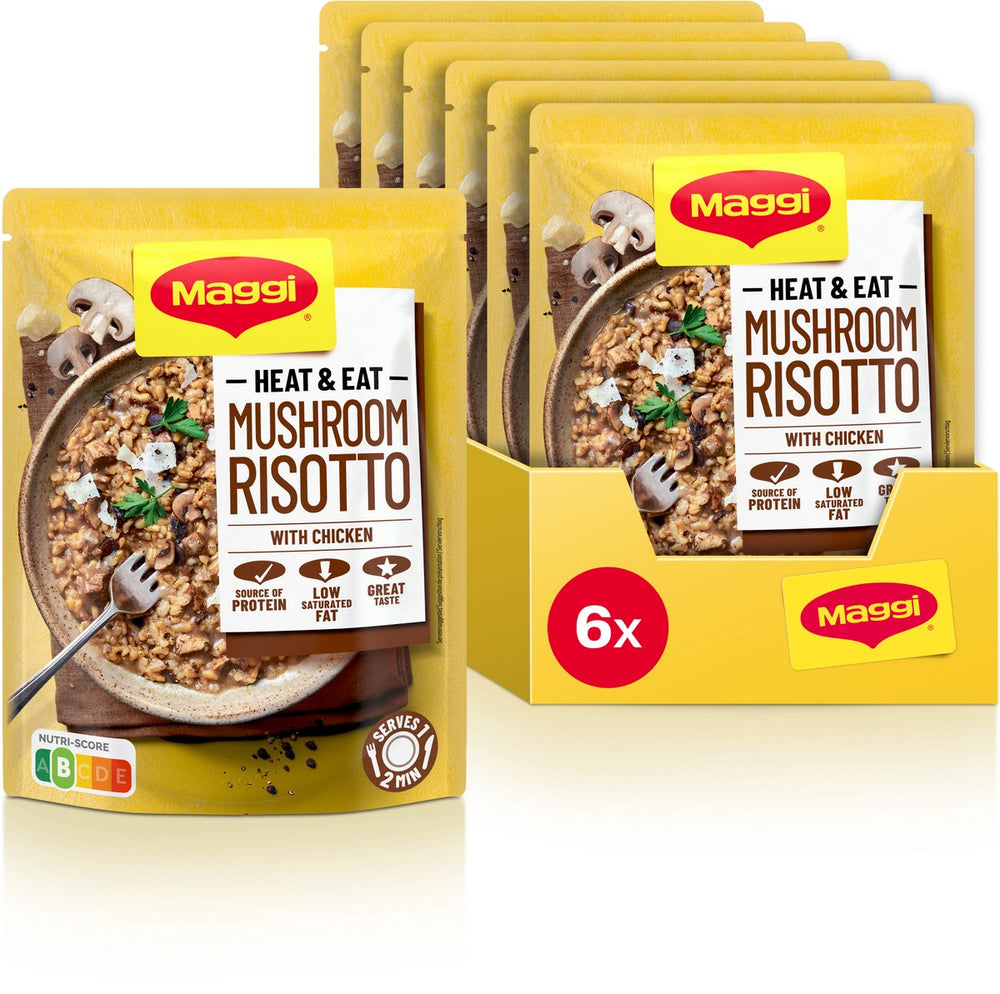 Maggi heat eat risotto with mushroom 6x280g