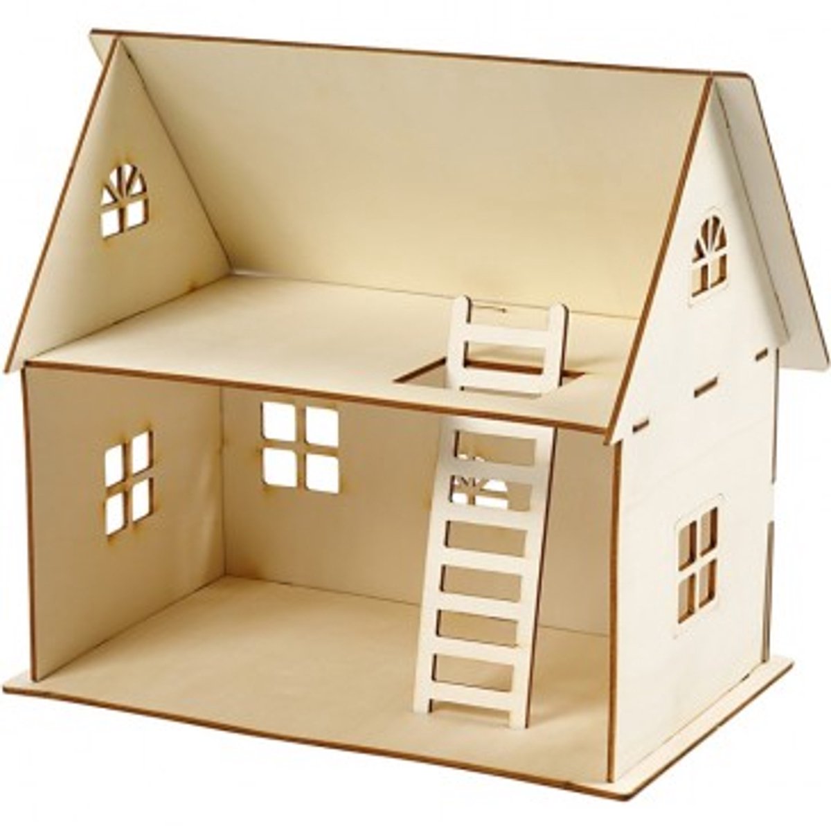 Creativ Company DIY Wooden Dollhouse