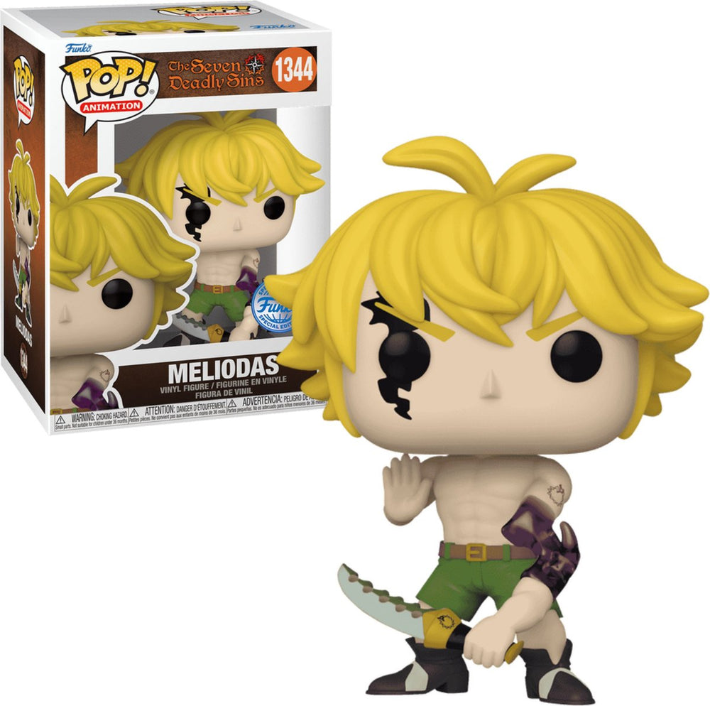 Funko pop! seven deadly sins - meliodas (demon mode) exclusive special edition #1344