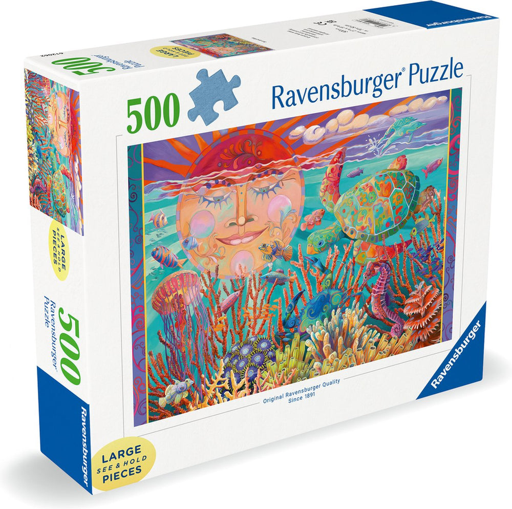 Ravensburger Sun and Sea Jigsaw Puzzle - 500 Large Format Pieces