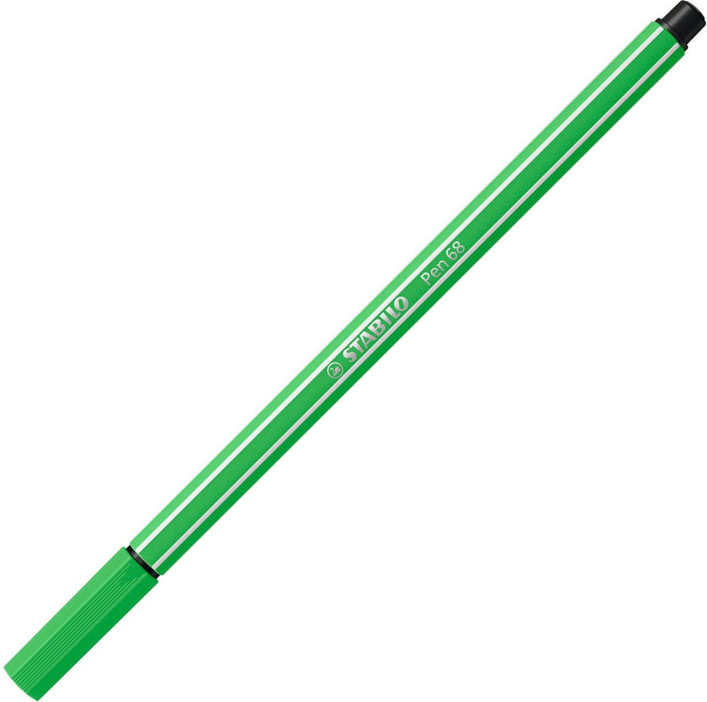 Stabilo pen 68 - viltstift - bladgroen (68 43)