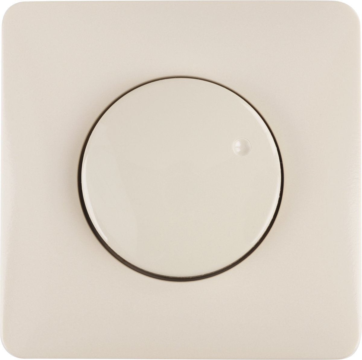 Peha centraalplaat met knop voor dimmer