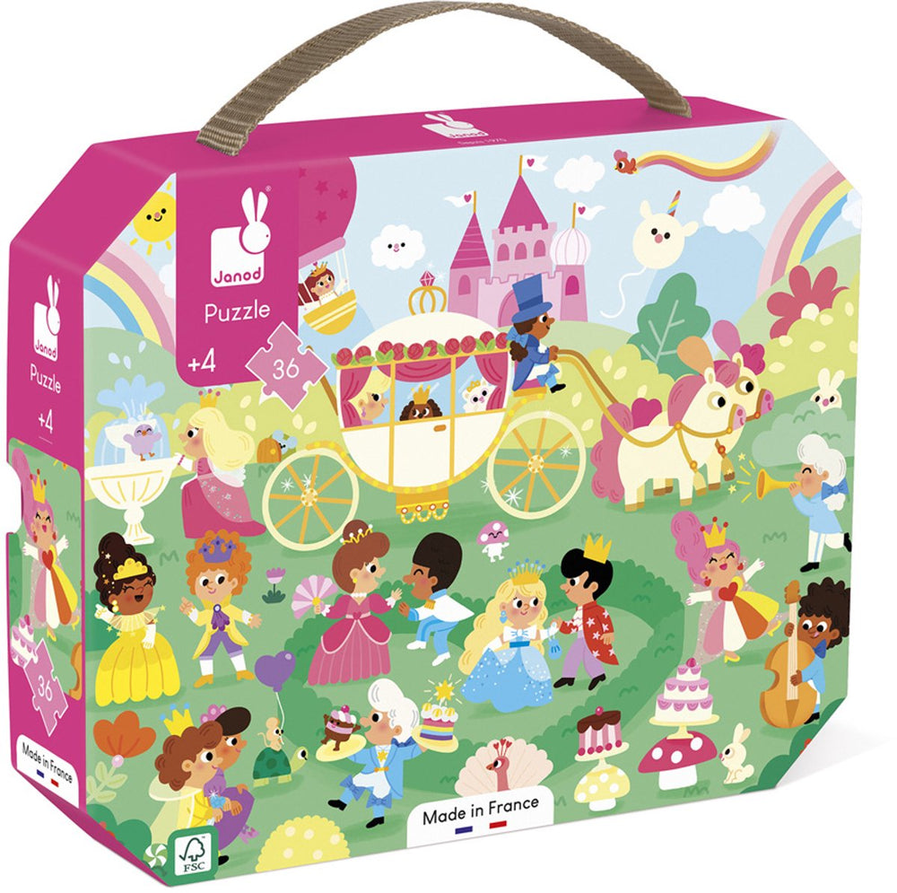 Janod - puzzel - princessen - 36 stukjes