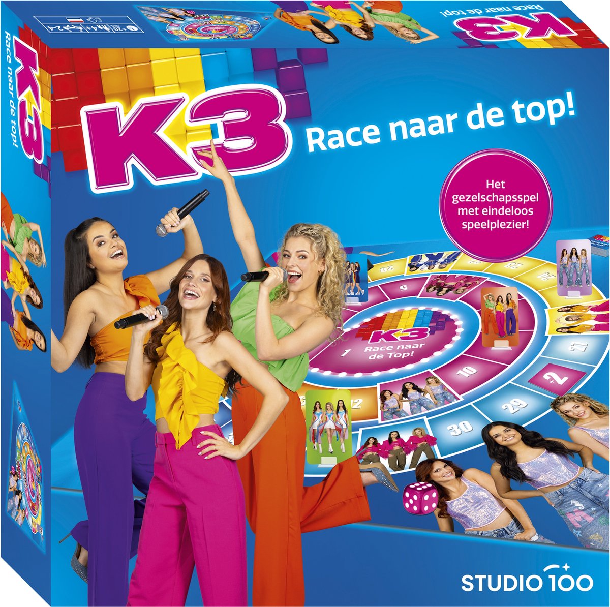 Studio 100 k3 race naar het topbordspel