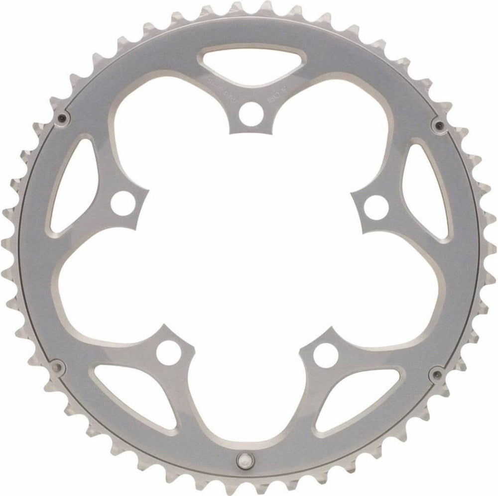 Shimano tiagra fc-4550 kettingblad 50t - buitenblad - 2x9-speed - 110 mm bcd - zilver