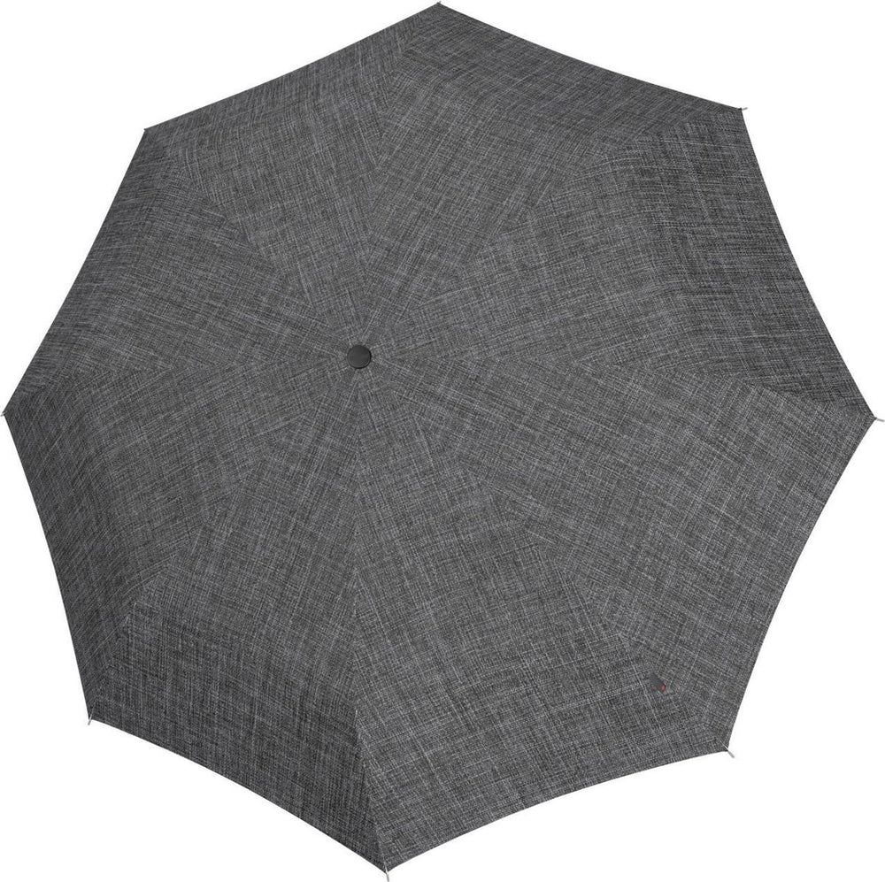 Reisenthel umbrella pocket duomatic opvouwbare paraplu - ø 97 cm - twist silver grijs